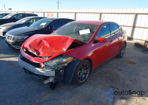 2016 Dodge Dart Sxt Sport Rallye from USA, damaged, VIN 1C3CDFFA9GD797019